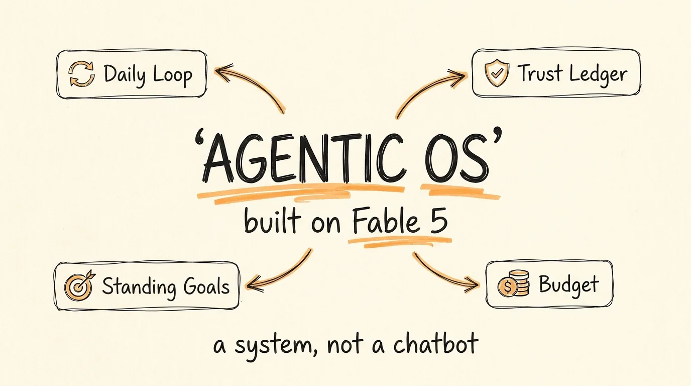 Agentic OS built on Fable 5