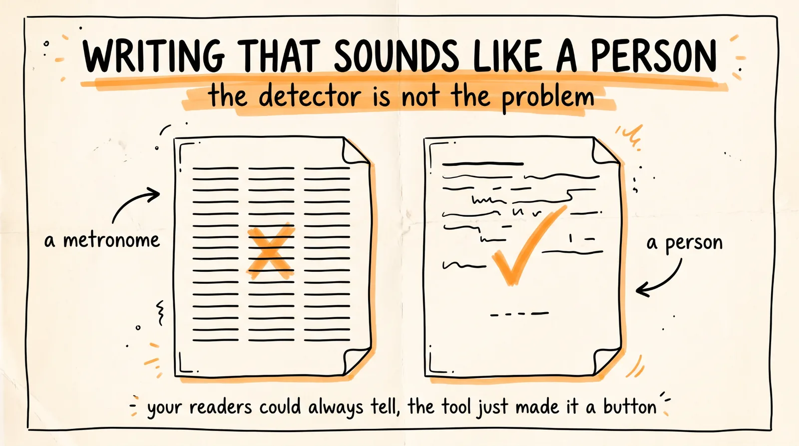 Writing That Sounds Like a Person