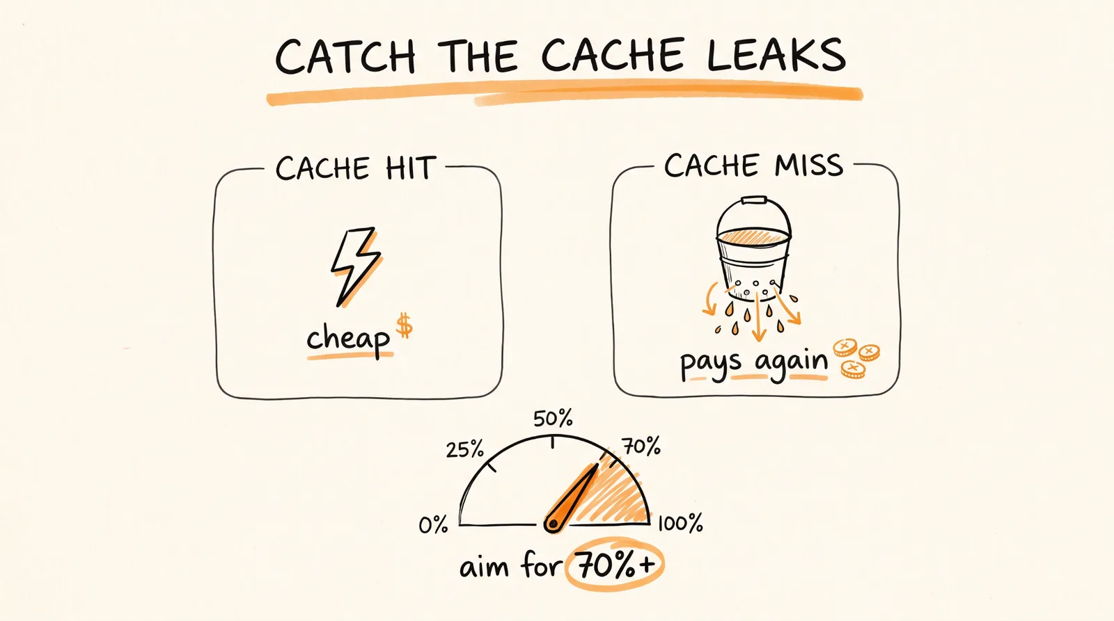 Catch the cache leaks