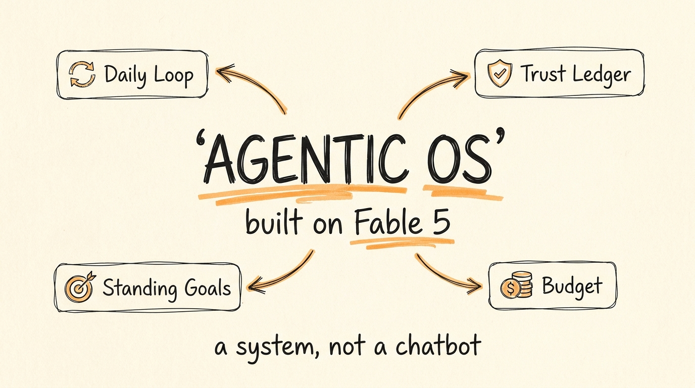 Agentic OS built on Fable 5