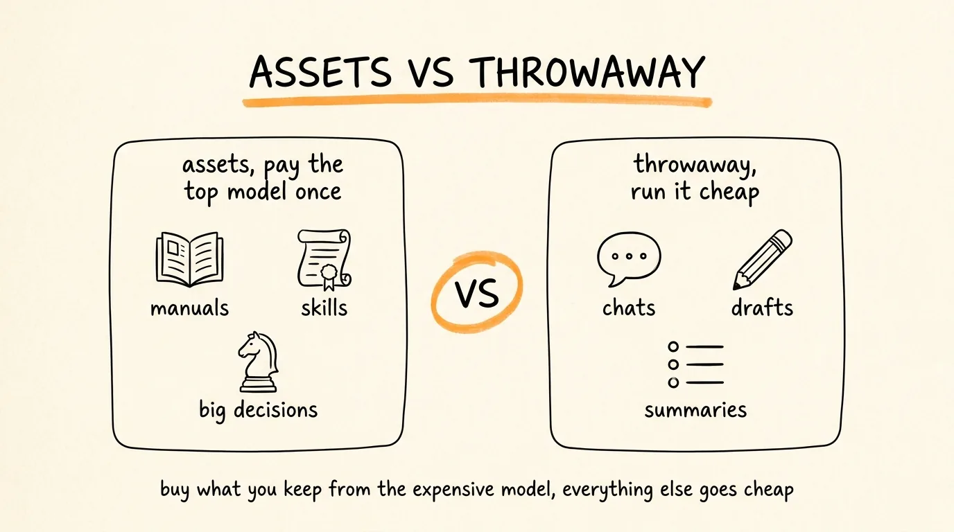 Assets vs Throwaway