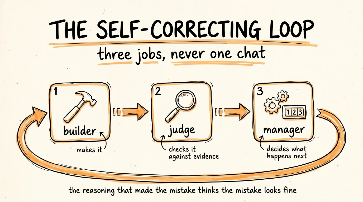The Self-Correcting Loop