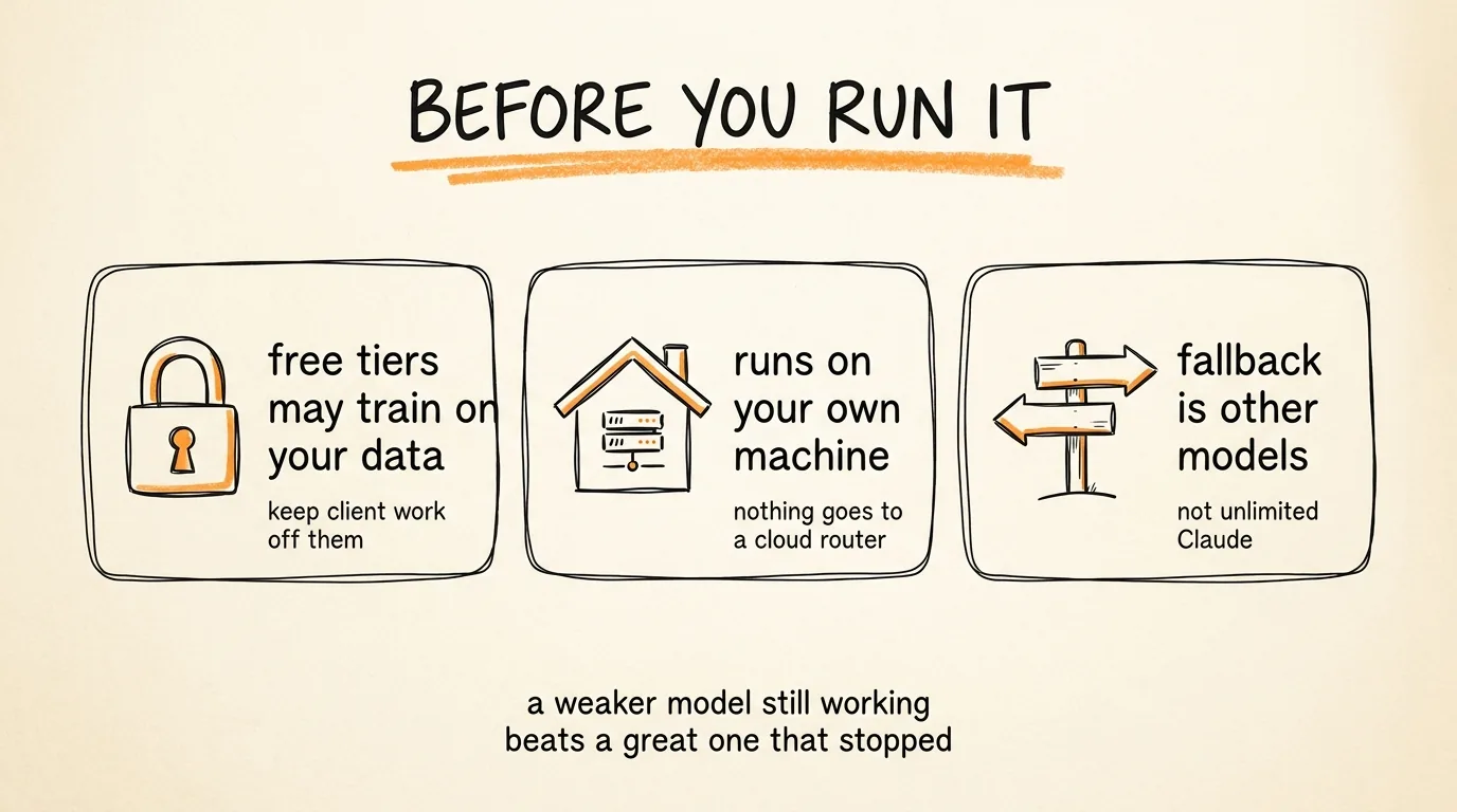 Before You Run It