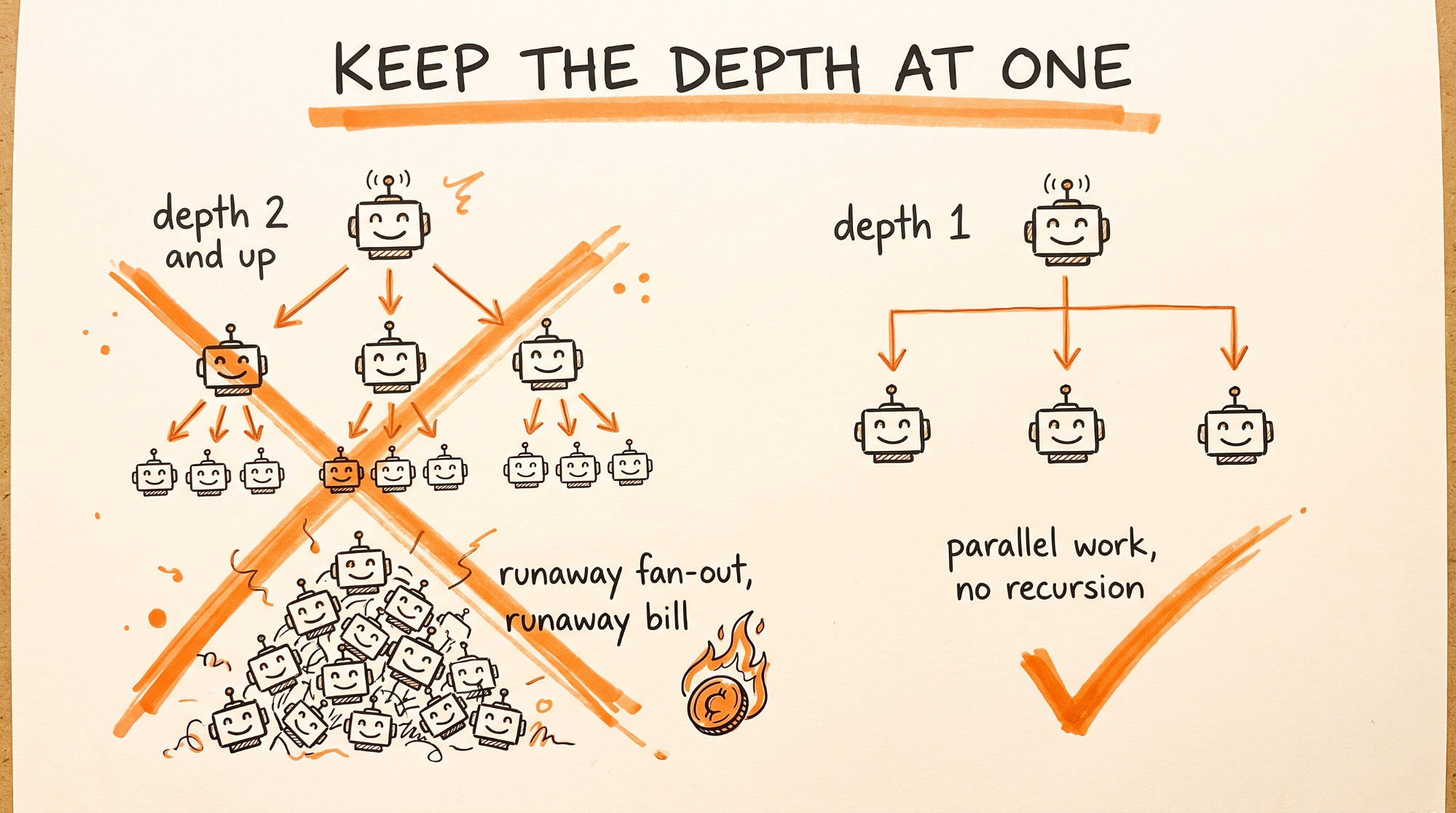 Keep the Depth at One