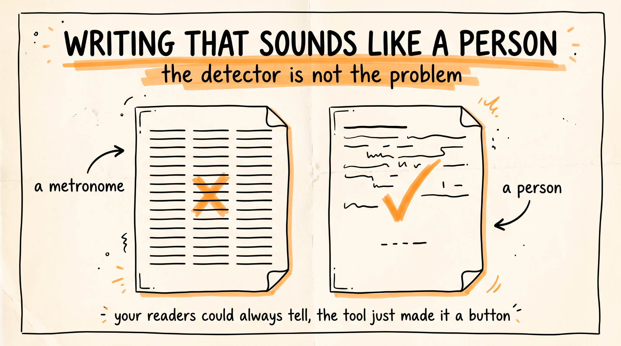 Writing That Sounds Like a Person